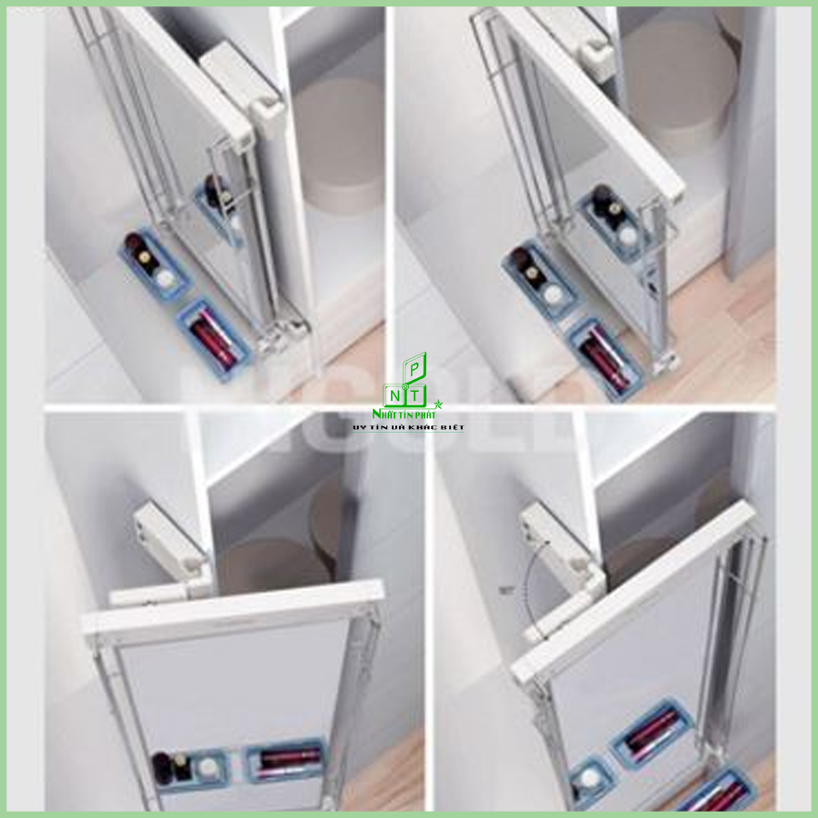 Gương soi xoay – khay lược (703166G) – Higold
