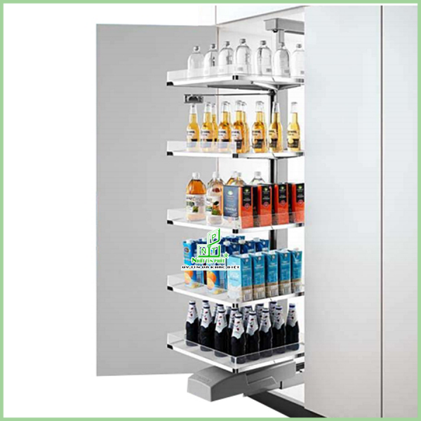 Tủ đồ khô inox 6 tầng giảm chấn Higold 205103