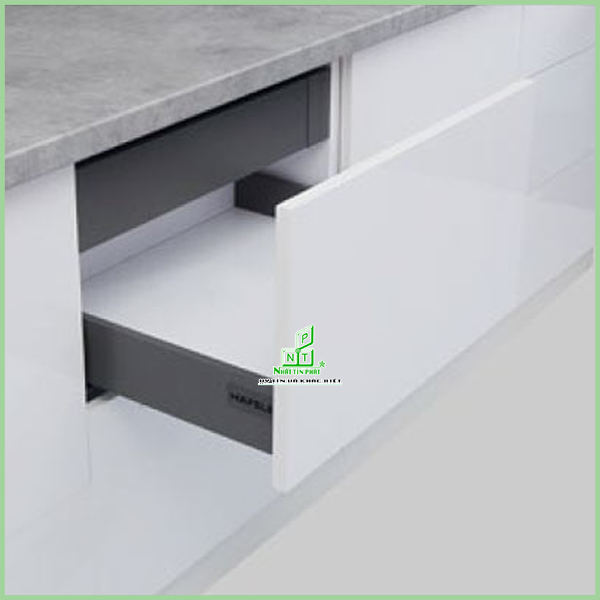 RAY HỘP HAFELE ALTO-S GIẢM CHẤN H80 XÁM ĐẬM 552.49 (3)