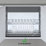 Kệ chén đĩa nâng hạ điện cảm ứng EMP700