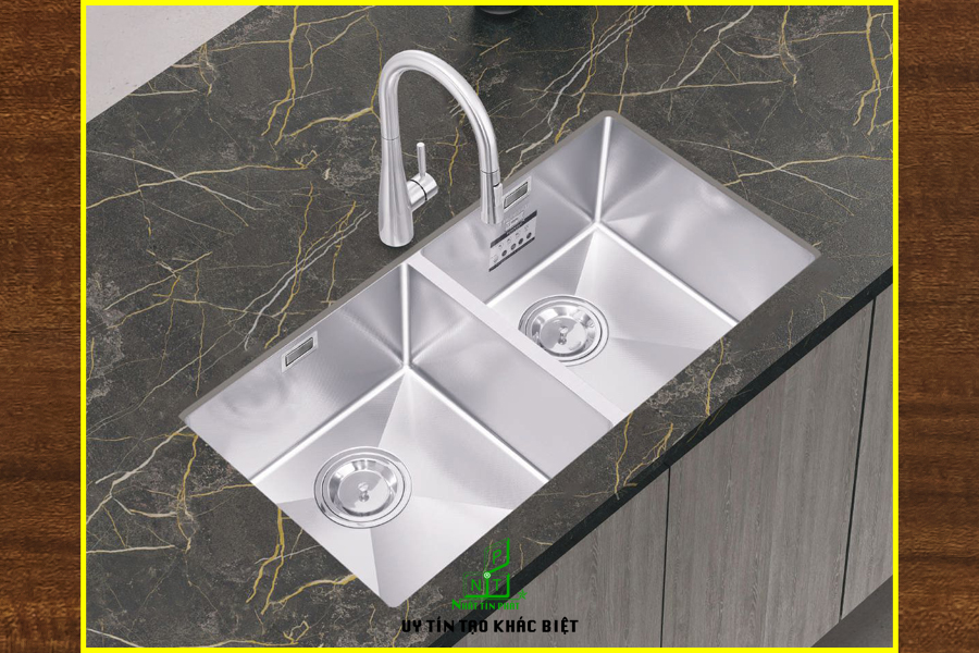 Chậu rửa bát inox 304 Eurogold EUC28746EB