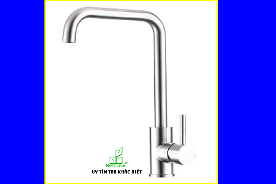 Vòi rửa chén bát nóng lạnh inox 304 Eurogold - EUF015M