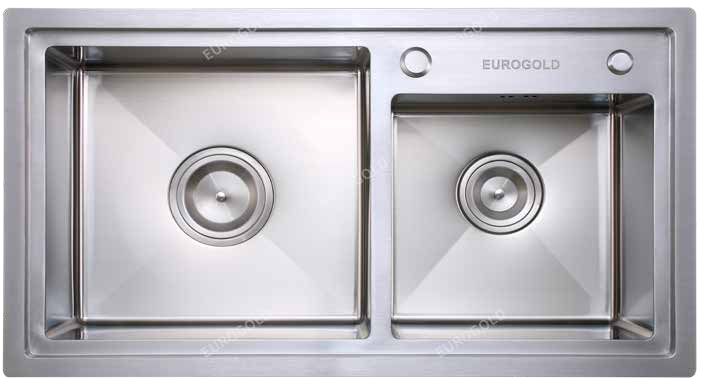 Chậu rửa bát inox 304 Eurogold EUC28247EA - Ảnh 3